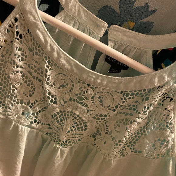 Lane Bryant Halter Tank Blue Ombré Size 30/32 - Picture 3 of 5